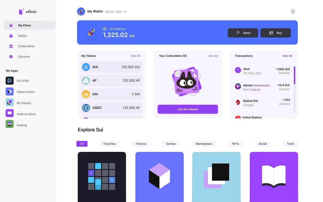 Ethos Wallet