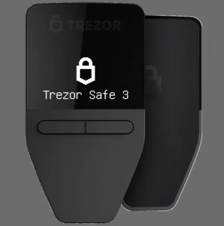 Trezor Safe 3 hardware wallet
