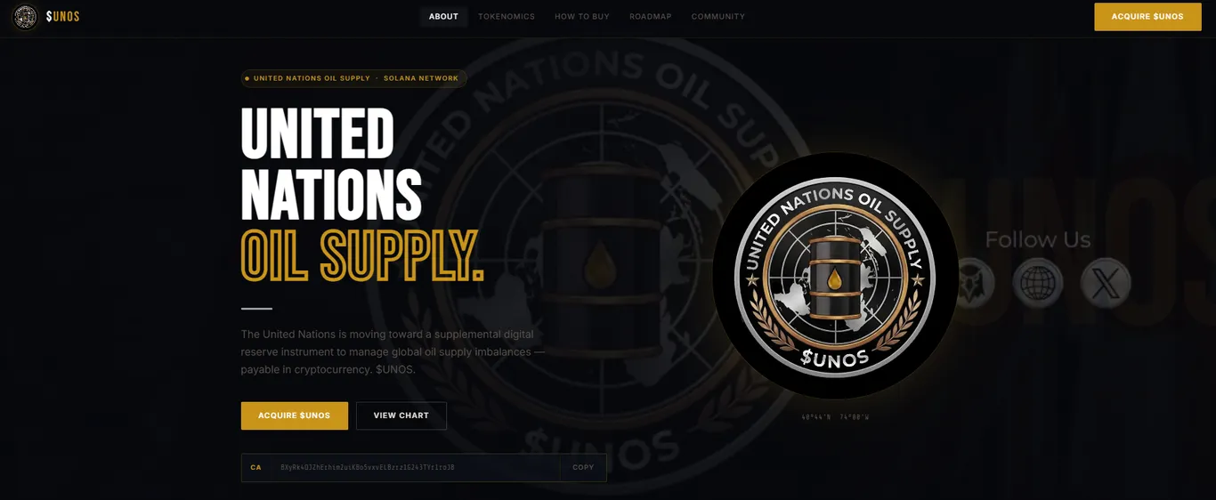UNOS crypto