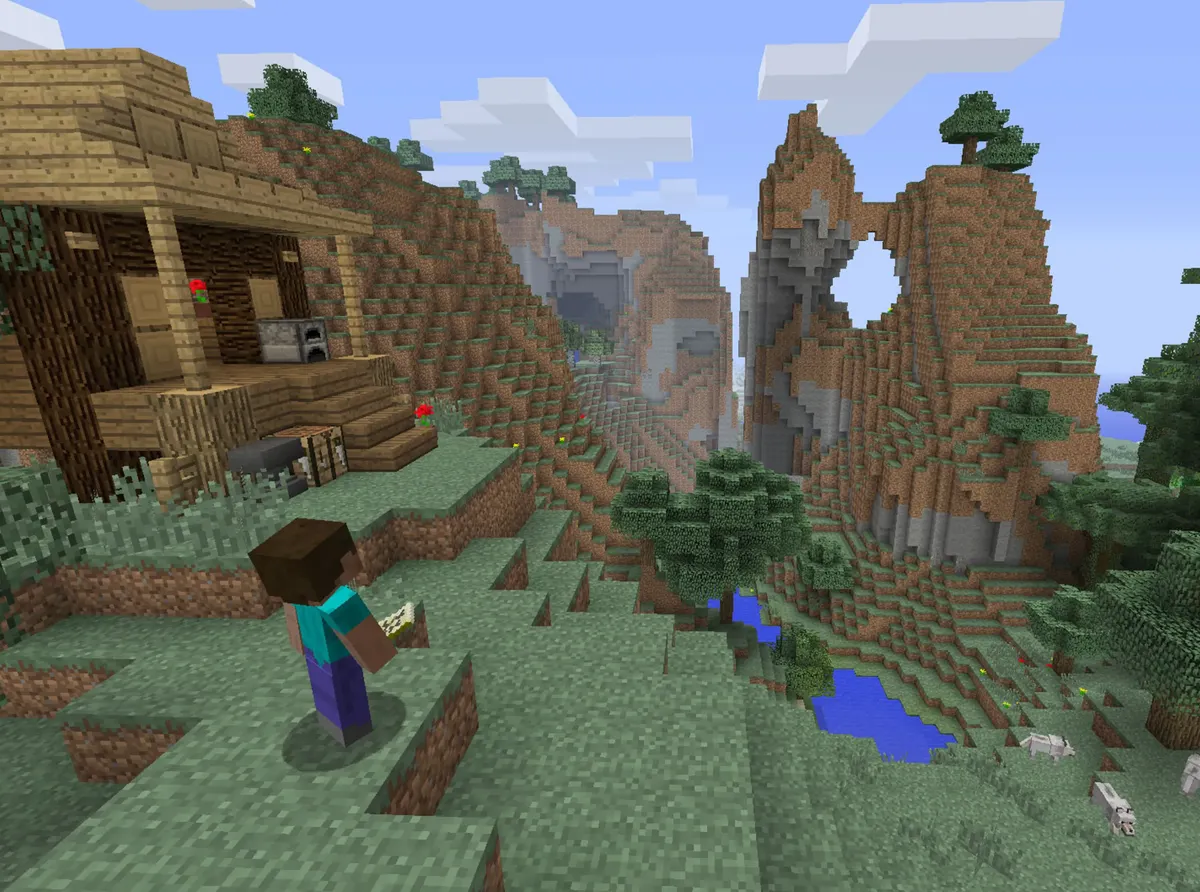 Minecraft gameplay screenshot