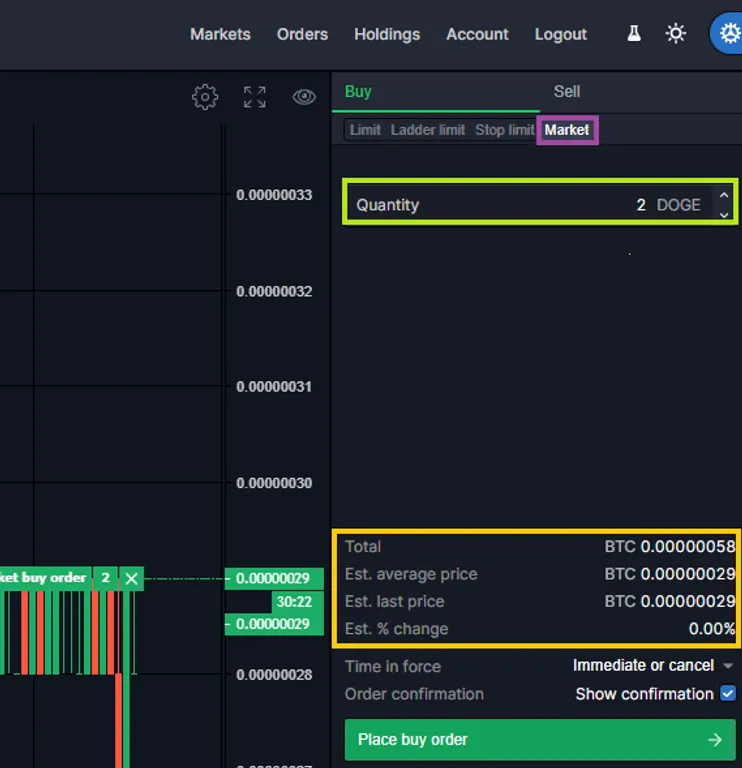 buy cryptocurrency on Bittrex
