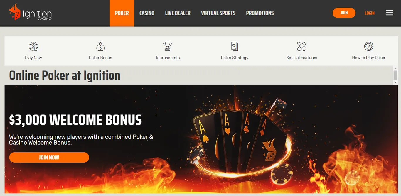 ignition poker