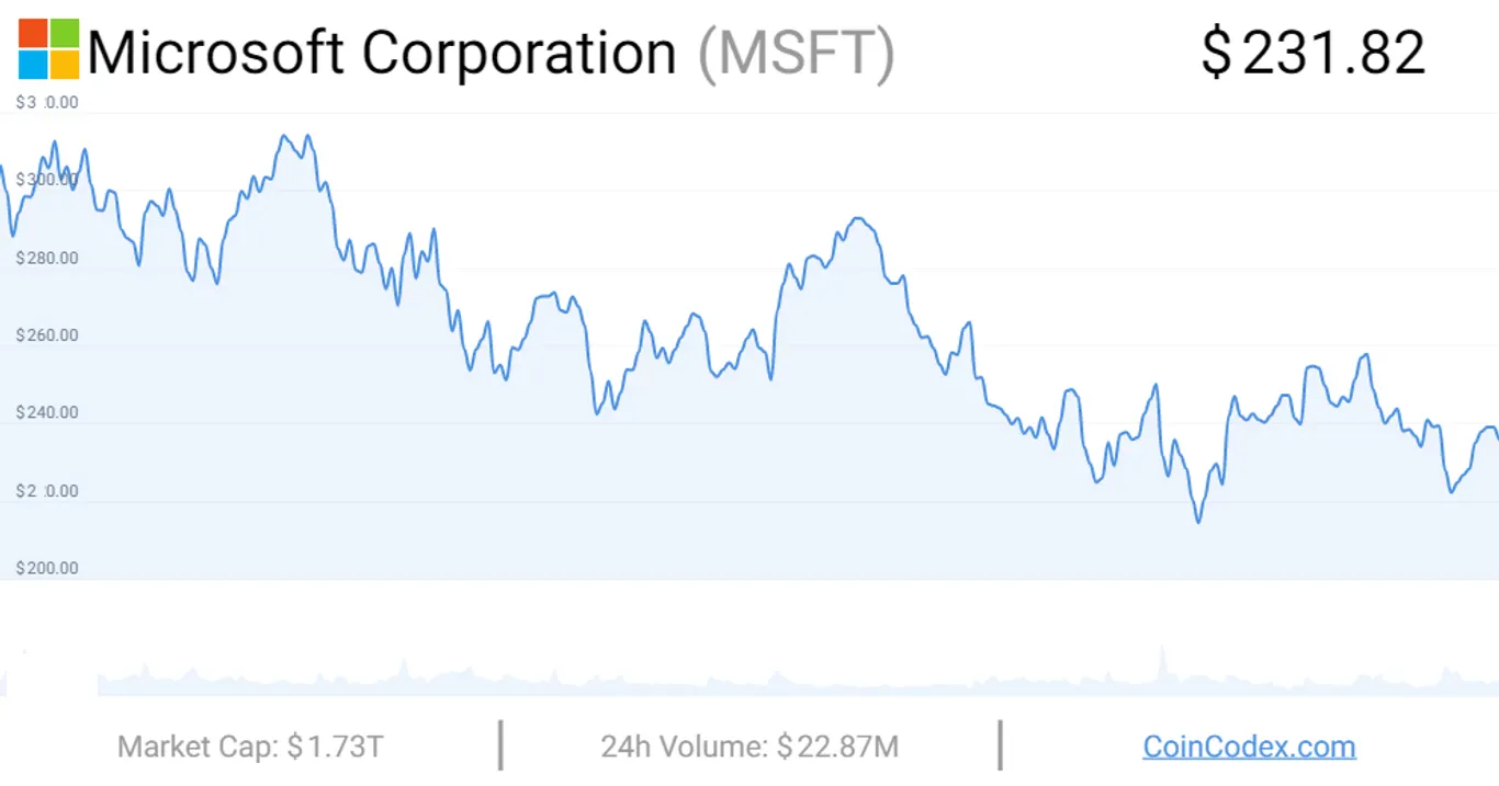 Microsoft stock