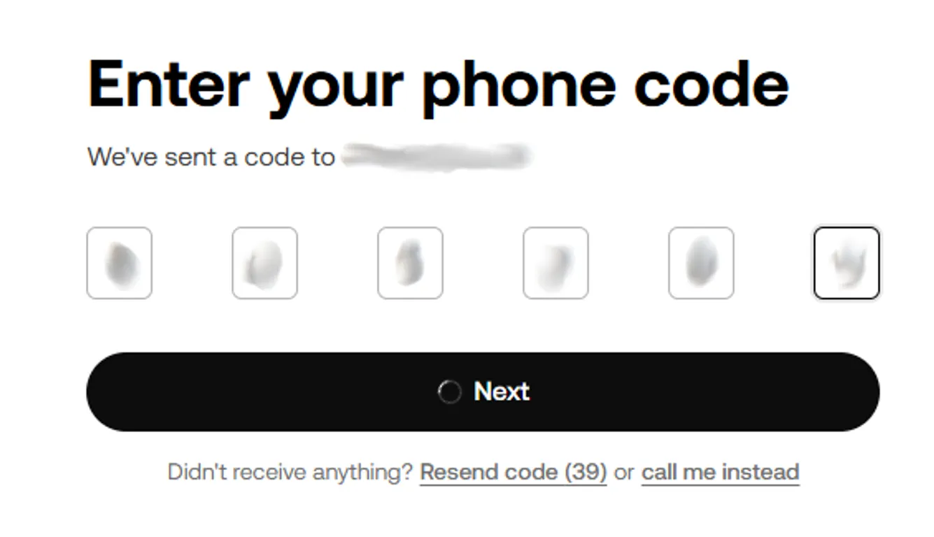 OKX account verification