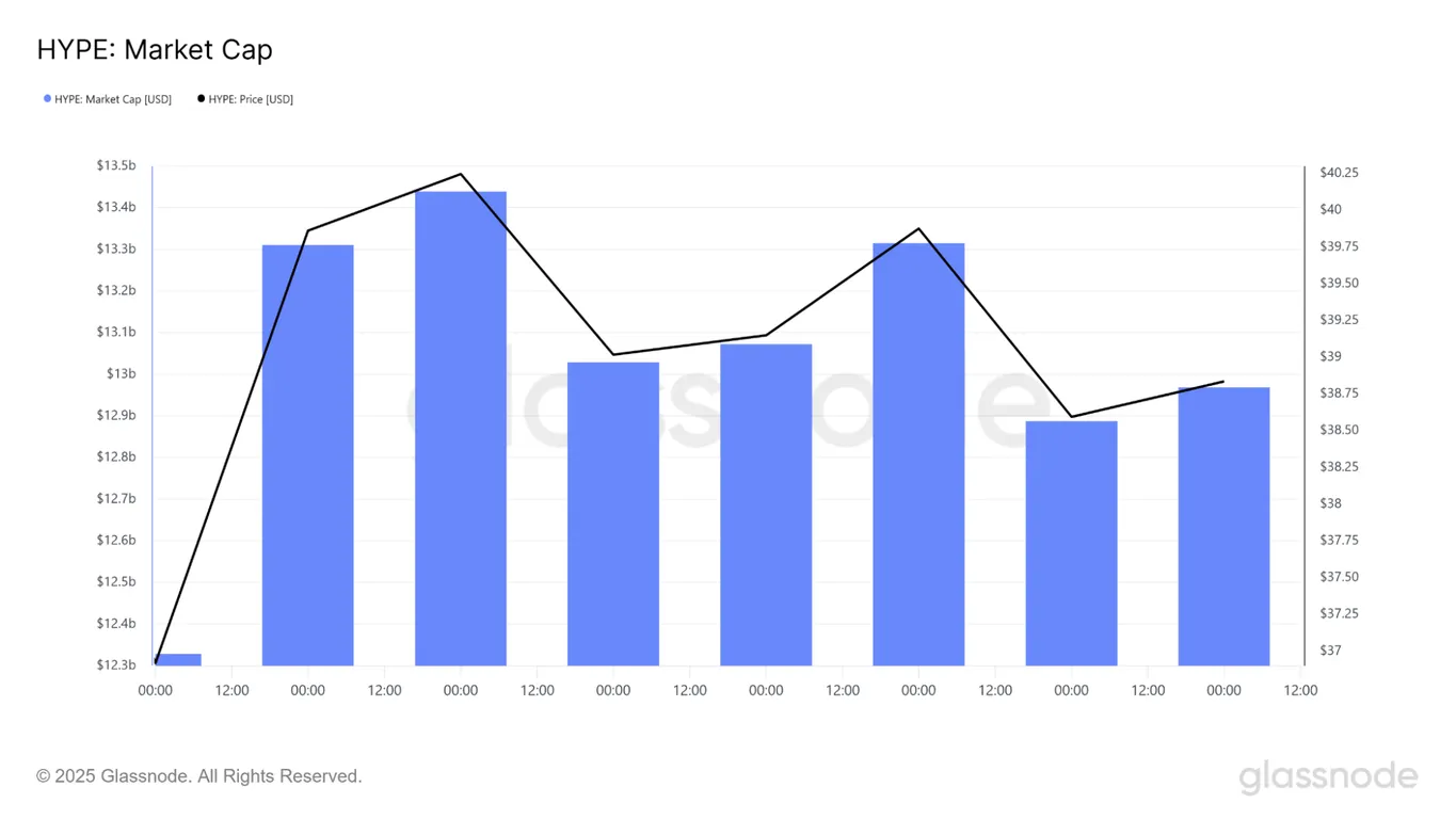 Hype market cap