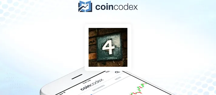 FourCoin Price: Live FOUR/USD Rate, Market Cap & FOUR Price Chart ...