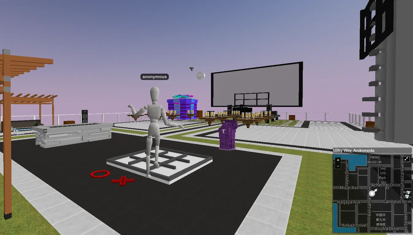 Voxels metaverse