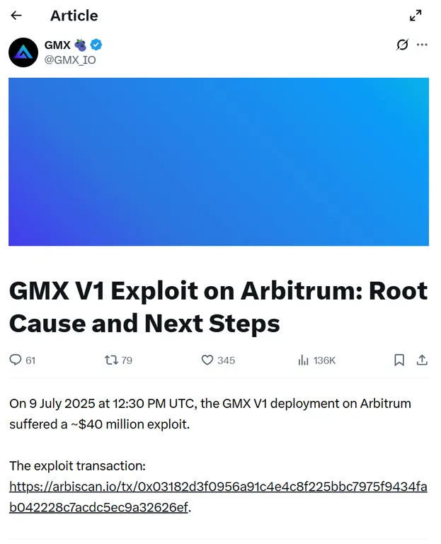 GMX_IO post on x