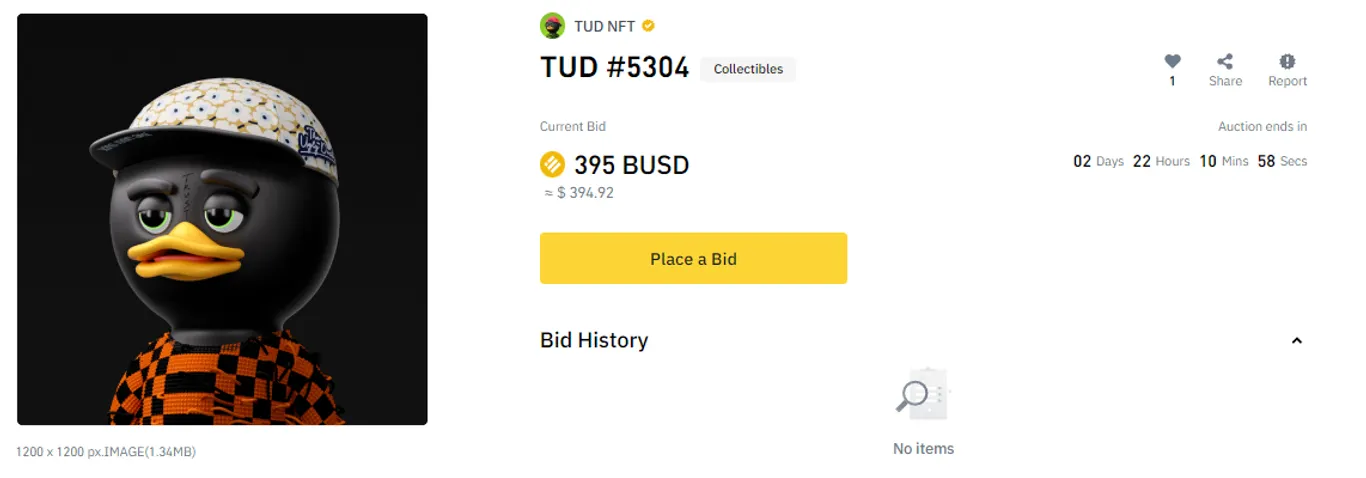 Binance NFT Auction