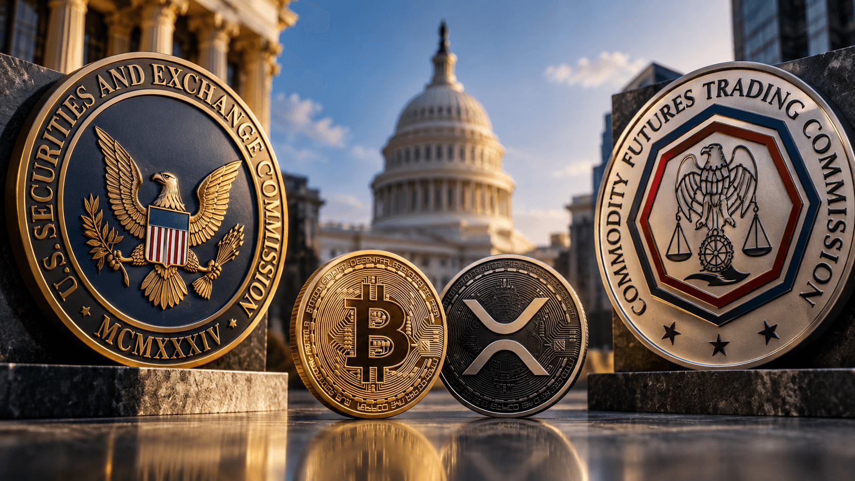 SEC vs CFTC: Who Actually Regulates Bitcoin, XRP and Crypto Exchanges? - Coinpaper