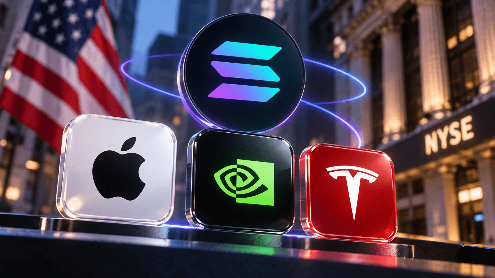 Apple va Tesla aksiyalari Solanada! 🚀