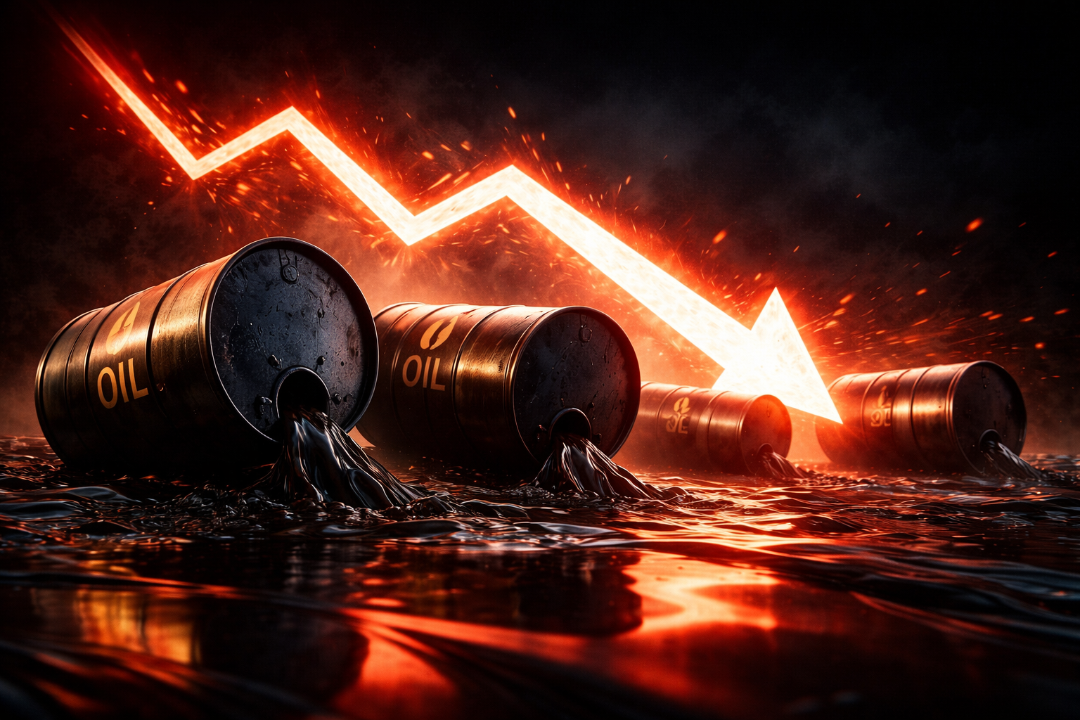 Crude Oil Prices: Brent and WTI Fall 5% as Iran and US Halt Strikes