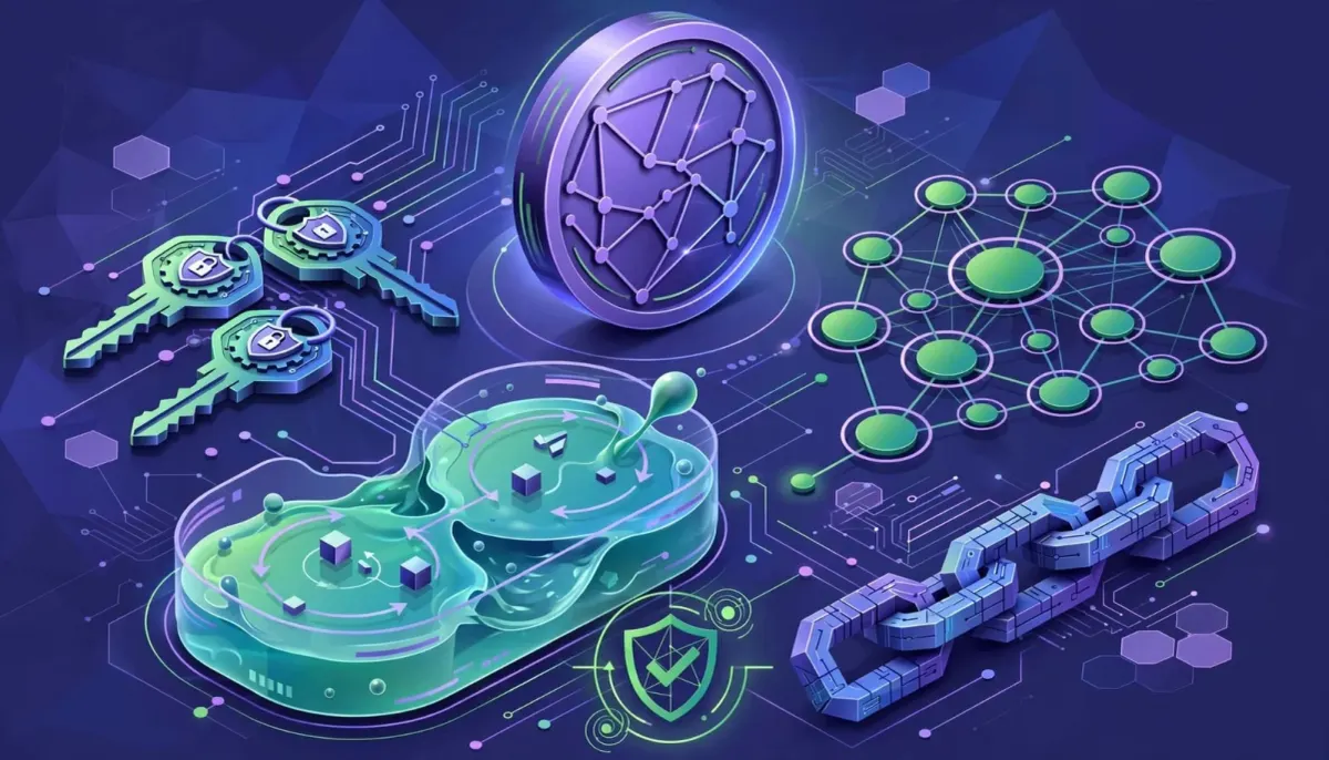 Stylized token with holder nodes in a layered blockchain design