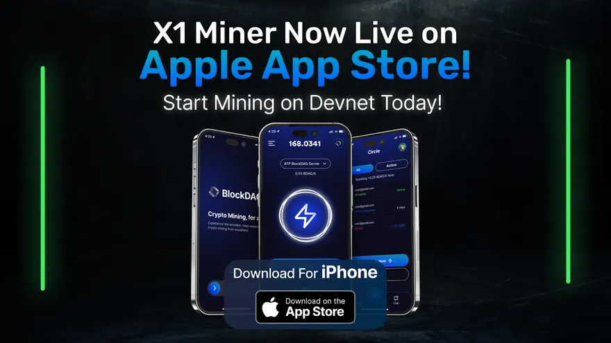 Apple App Store Welcomes BlockDAG X1 Miner App, Presale Rockets to $57.3M: More on Ethereum ETF Launch & Dogecoin News