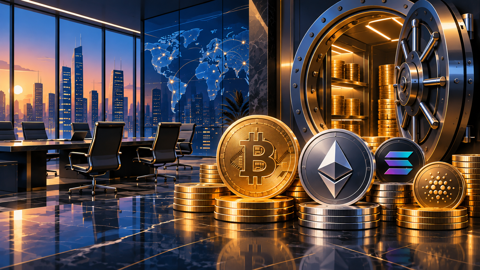 Crypto Treasuries Lose as Most Firms Trade Below Holdings Value: DWF