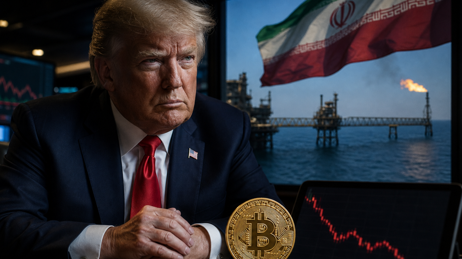 Bitcoin Falls Below $79K as Trump Says Iran War May End, Oil Prices Drop