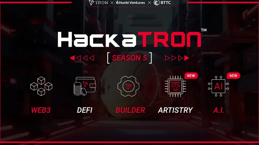 TRON Unveils HackaTRON S5 and Developer Community Event TRON Builder Tour
