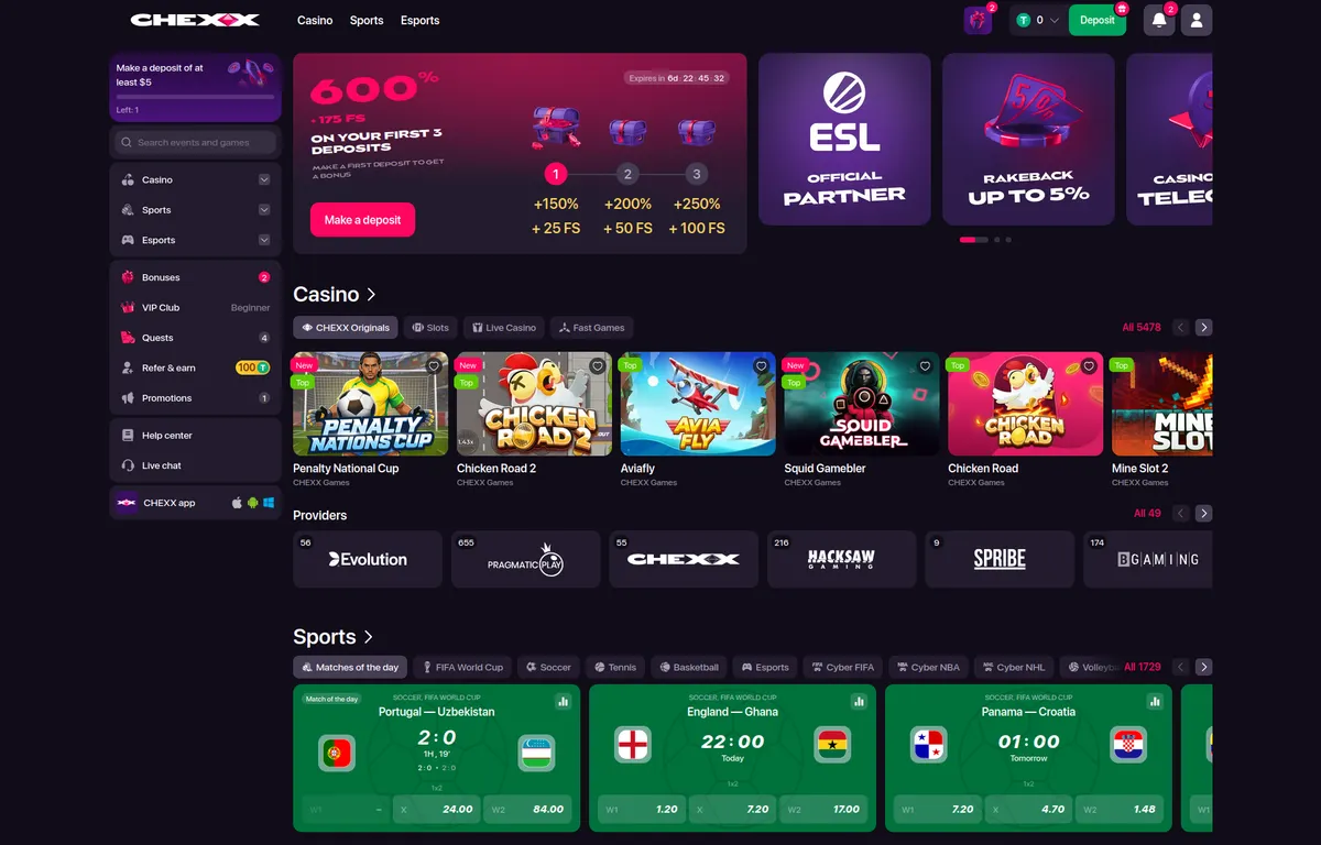 CHEXX casino