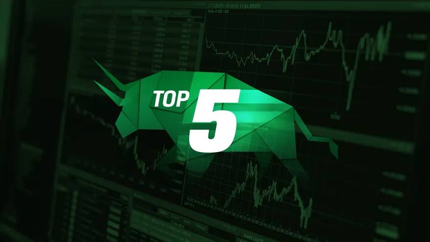 Top 5 Performers of the Week - Aave, Algorand, ChainLink, Synthethix and Ontology