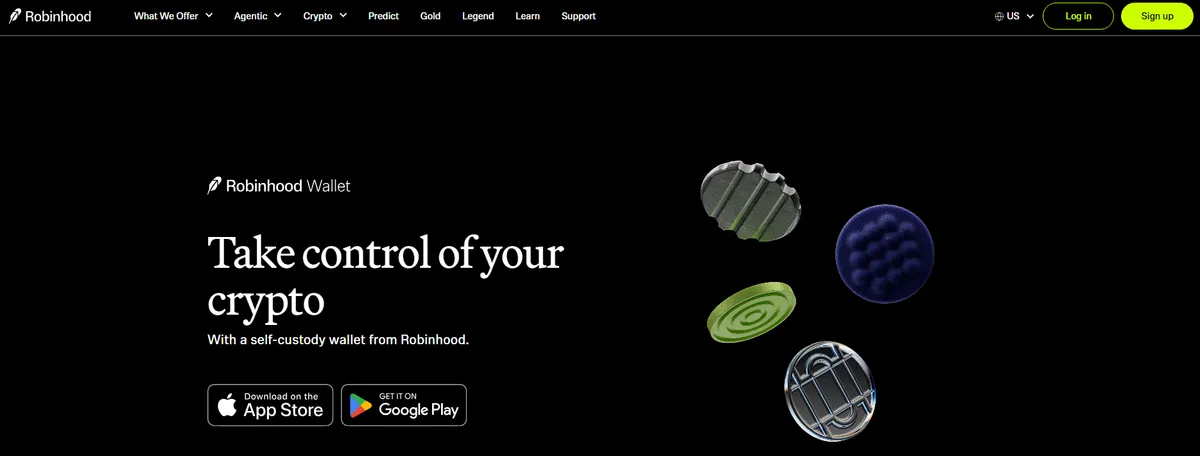 Robinhood Wallet download link