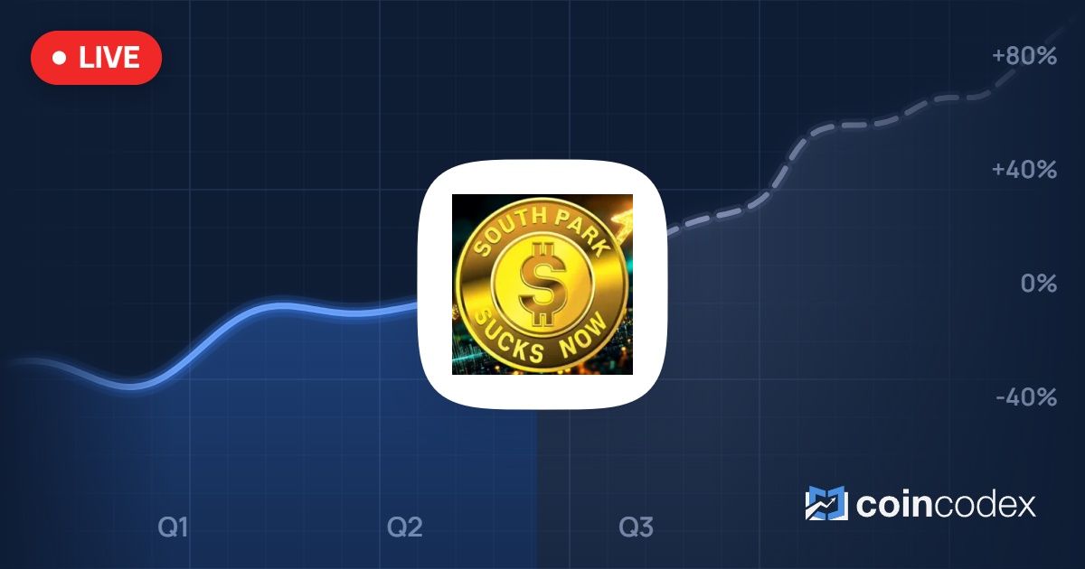 Codex Park South Park Sucks Now (SPSN) курс: прогноз на 2026, 2027-2030 | CoinCodex