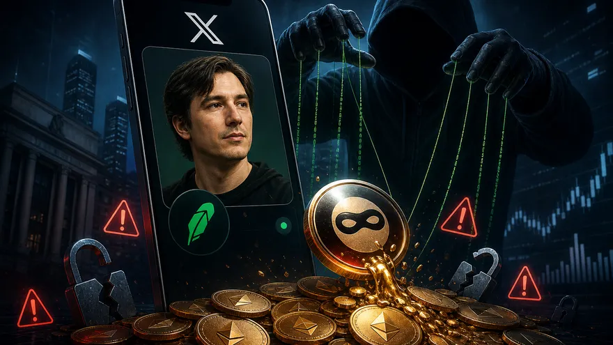 Robinhood CEO Vlad Tenev's X Account Hacked to Promote Scam Memecoin