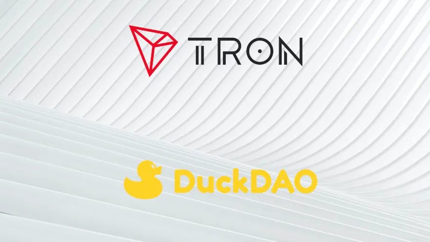 TRON Blockchain Will Be Supported by Decentralized Incubator DuckDAO