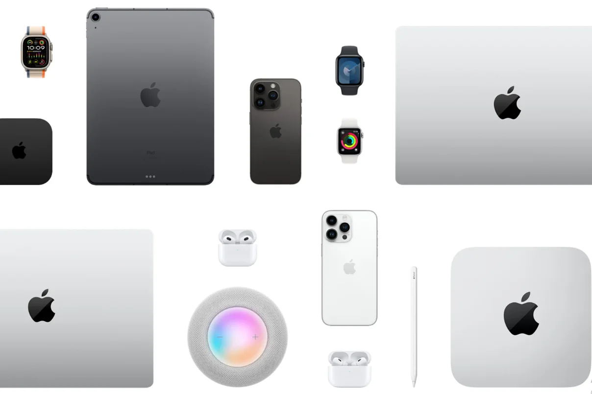 Various Apple products