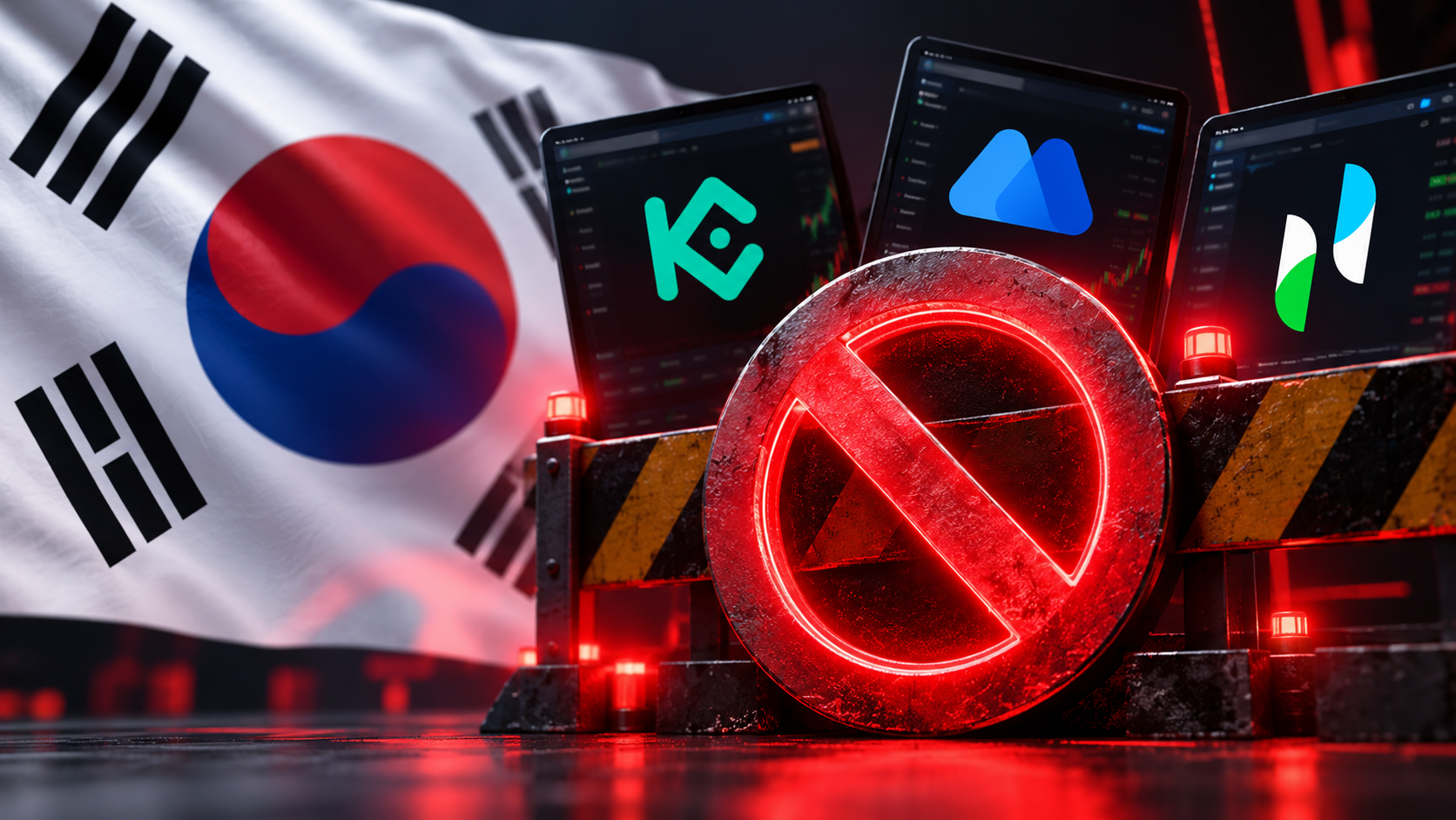 South Korea Blocks 27 Overseas Crypto Exchanges, KuCoin and MEXC Included