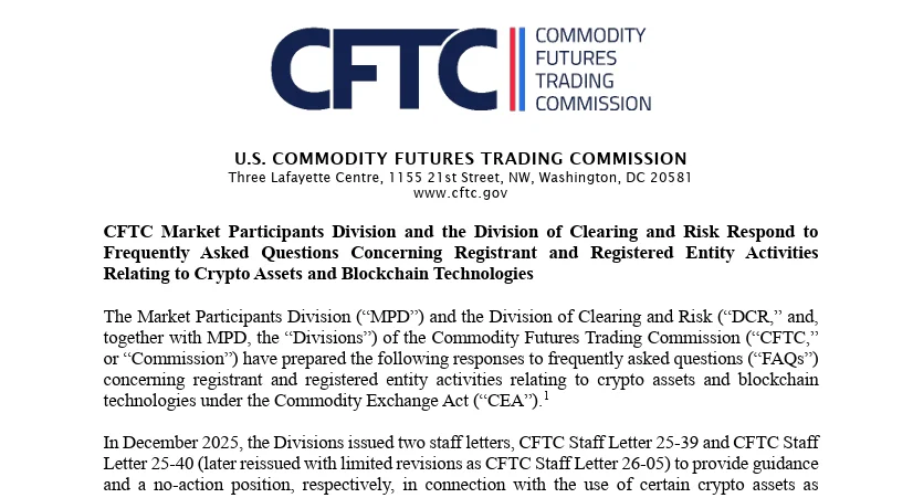 CFTC statement