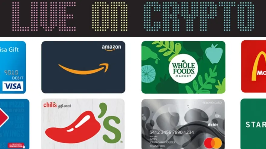 Live On Crypto Review: The Best Crypto Gift Card Store?