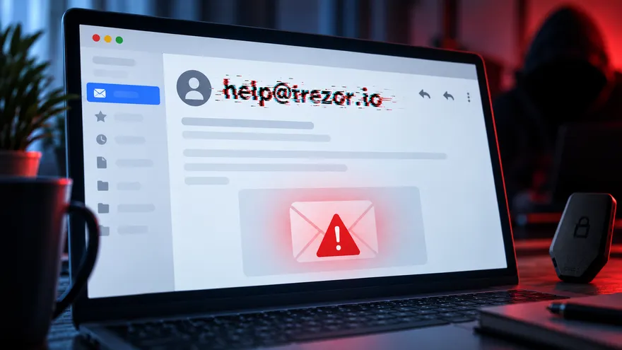 Trezor Hit by Third-Party Email Breach as Phishing Attempts Spike
