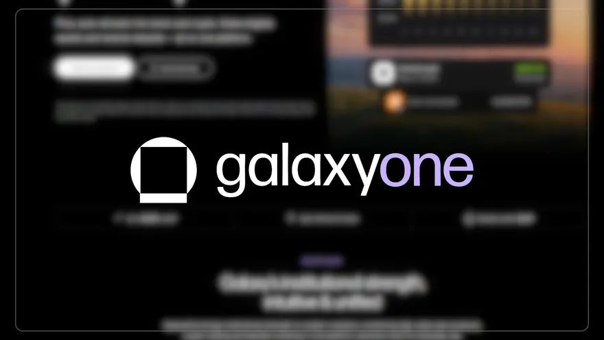 Galaxy Launches Crypto Credit Line on GalaxyOne, Backed by BTC, ETH, and SOL