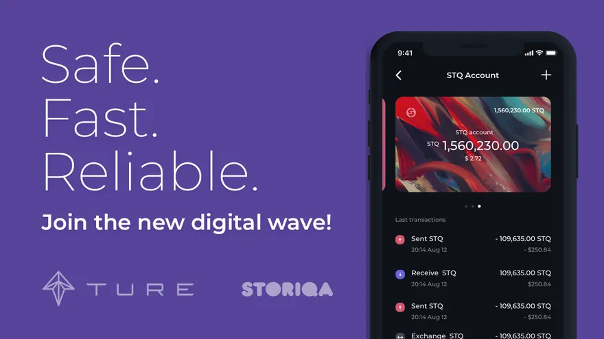 TURE - New Cryptocurrency Wallet Launched by Storiqa