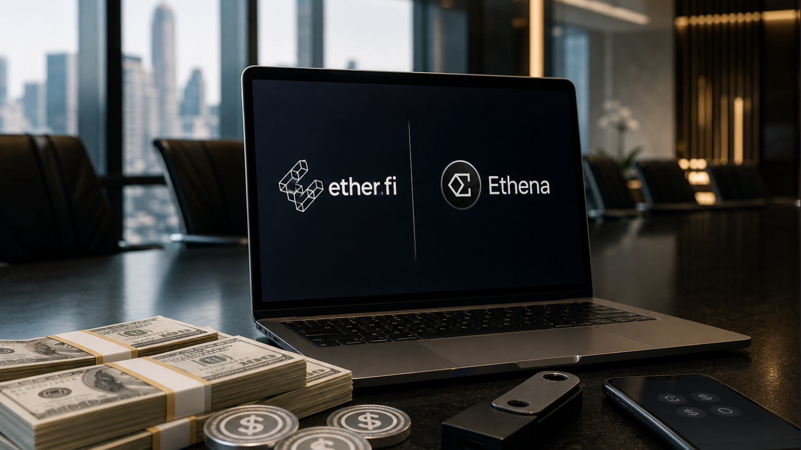 EtherFi Launches USD Stablecoin With Ethena Managing $300M+ Reserves