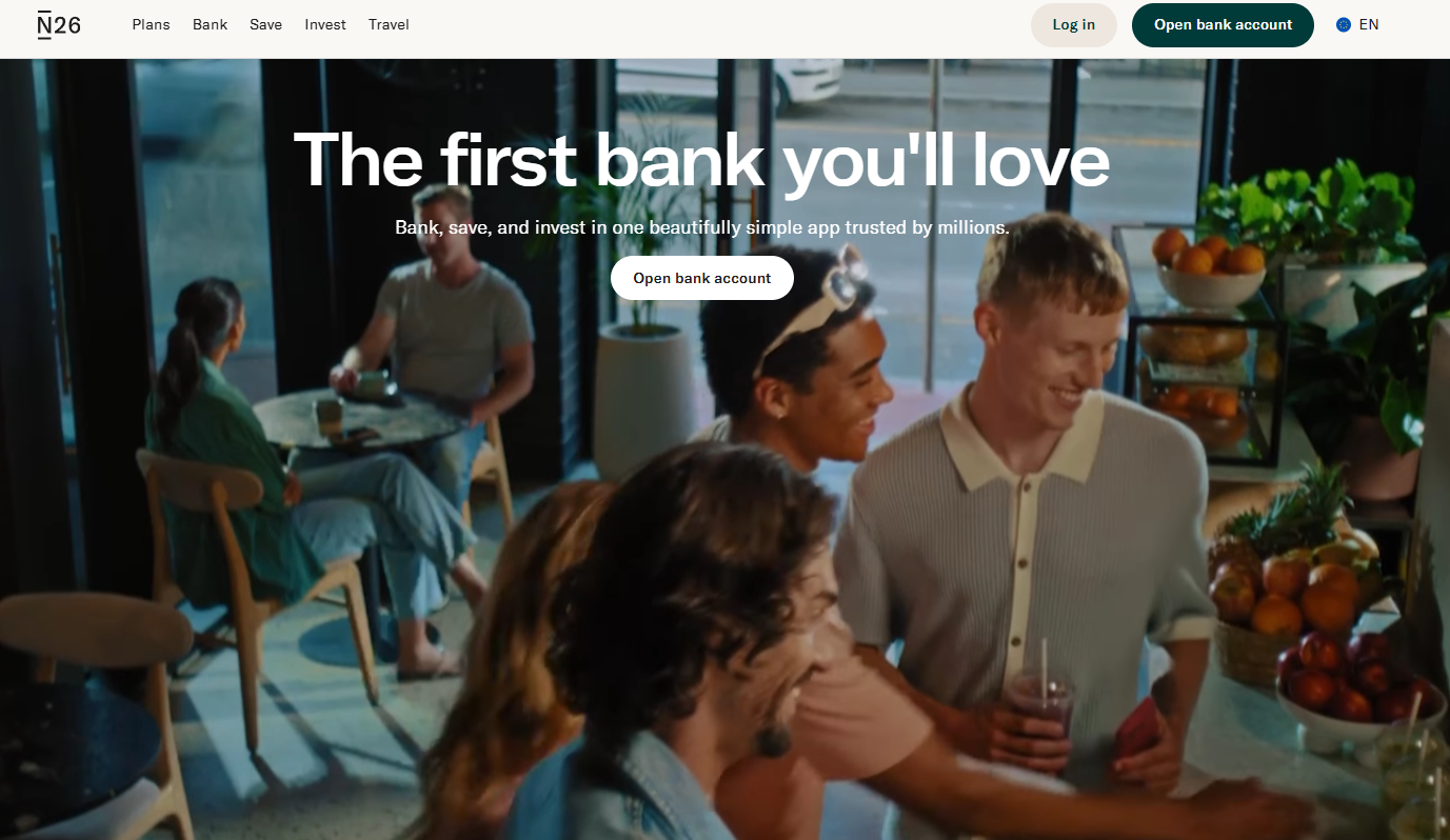 N26 website