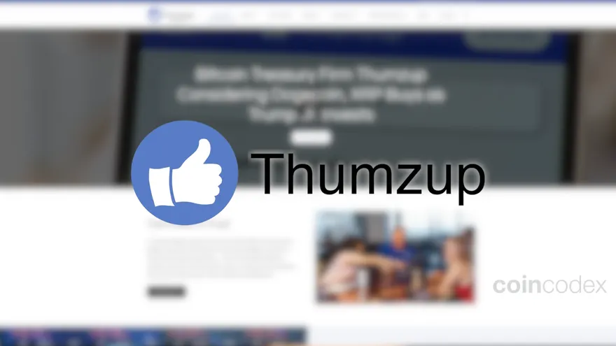 Trump’s Thumzup Media Approves $250 Million Cryptocurrency Reserve