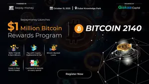 Bepay Money to Launch $1 Million Bitcoin Rewards Program at Bitcoin 2140 Forum in Dubai