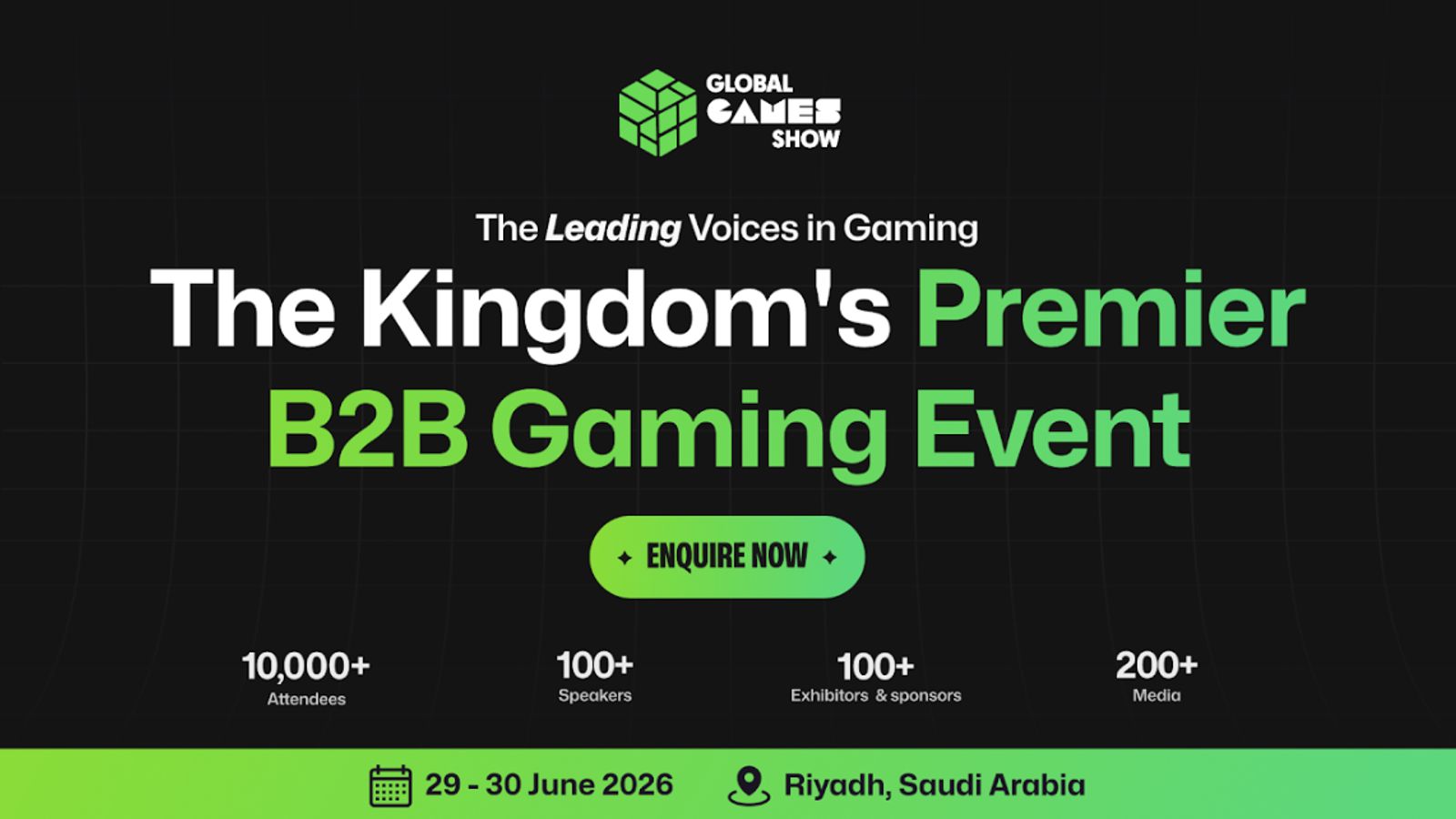 Powering the Future of Play: Riyadh Welcomes the Global Games Show 2026 ...