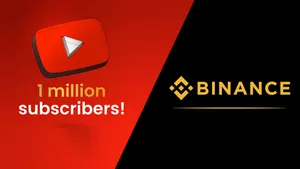 Binance Becomes the First Crypto Brand to Hit One Million YouTube Subscribers
