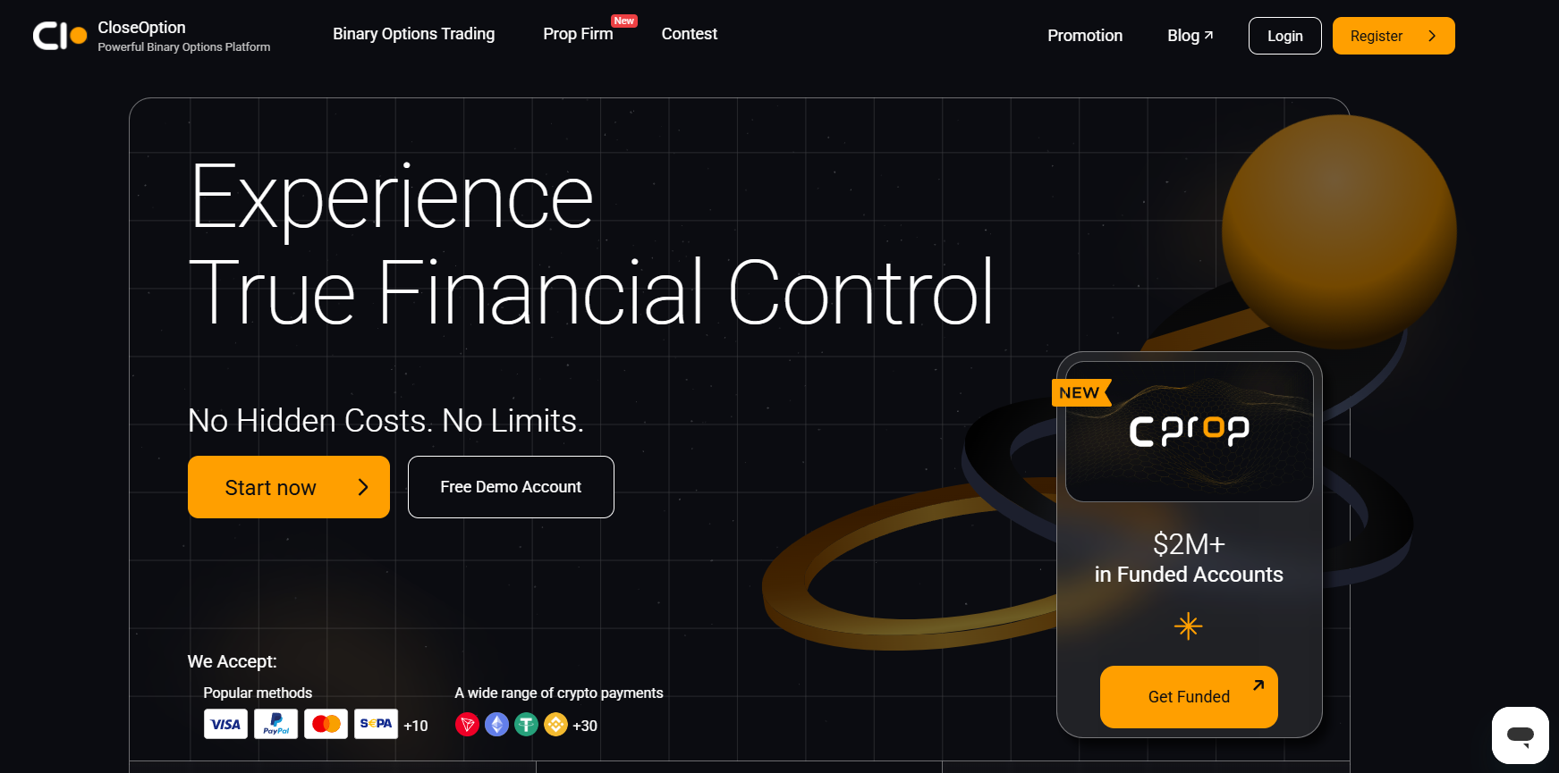 CloseOption trading platform