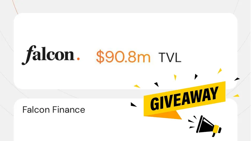 Falcon Finance Surpasses $90M in TVL and Expands Access With Community Giveaway