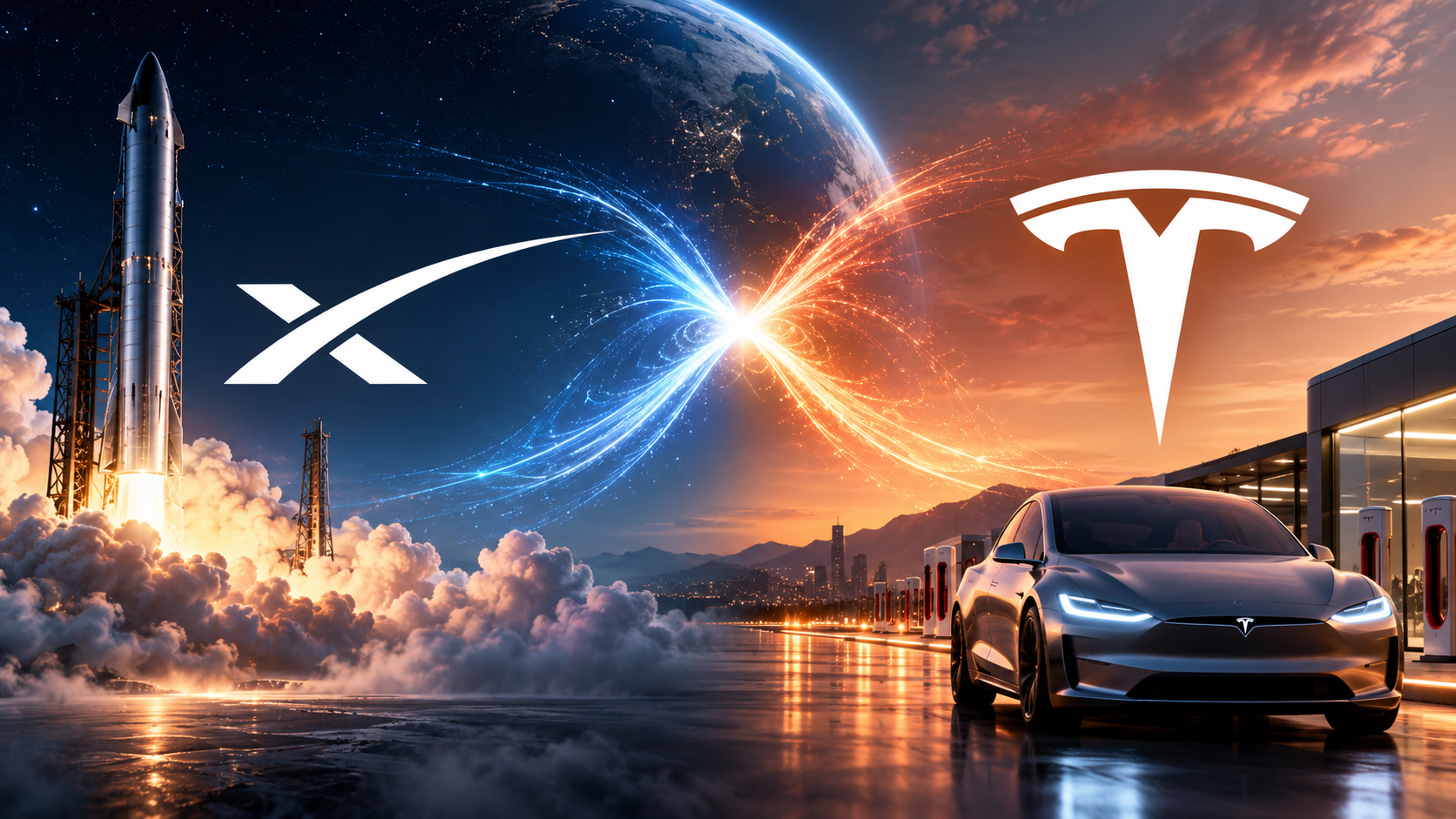 Elon Musk Says SpaceX-Tesla Merger Is a “Good Idea,” Confirms Talks